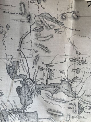 Farrar’s New Map of the Rangeley Lakes Region and the Headwaters of the Connecticut, Magalloway, Androscoggin, Sandy and Dead Rivers. Showing All Railroad, Stage and Steamboat Routes. County and Wood Roads, Hotels, Camps and Post Offices. Drawn Expressly for Farrar’s Androscoggin Lakes.