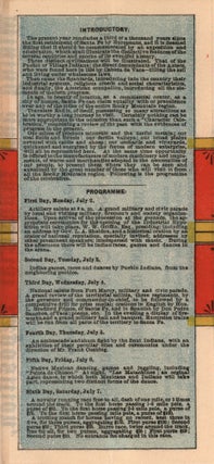 The Santa Fe Tertio-Millennial Anniversary, Character Celebration and Industrial Exposition.