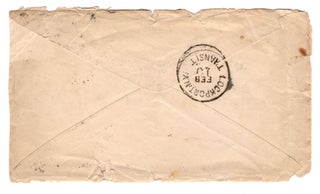[Autograph letter, signed, from a New York passenger aboard the famous steamer Natchez on the Mississippi River.]