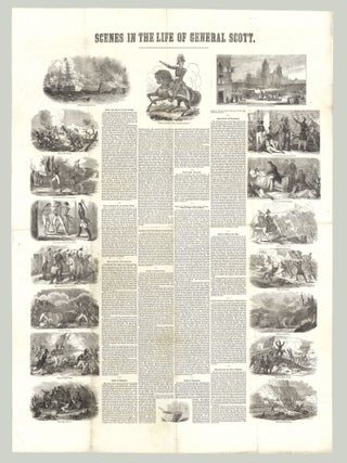 Item #7813 Scenes in the Life of General Scott. engraver Jocelyn, Nathaniel