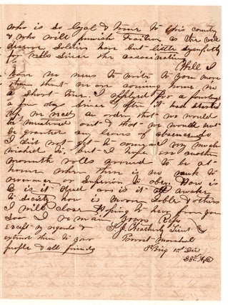 [Autograph letter, signed, eulogizing Abraham Lincoln.]
