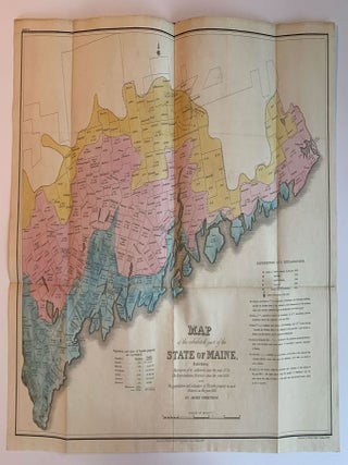 Atlas Accompanying Greenleaf's Map and Statistical Survey of Maine.