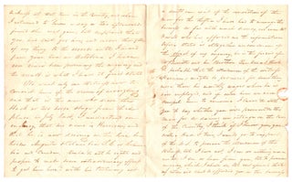 [Autograph letter, signed, from a Georgia politician trying to convict the man who helped an enslaved woman escape.]