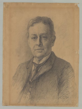 Item #7909 Portrait of Joseph Choate. Gustave Hoffman, dolphe
