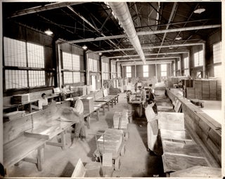 [Album of sixty-one photographs documenting the operations of the American Steel Company.]