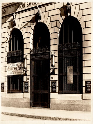 Item #8049 [Photo album documenting bank buildings and bank interiors throughout the northeast,...
