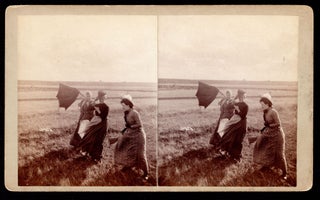 Item #8092 [Women in the Wind, Dakota Territory.]. H. F. Quiggle