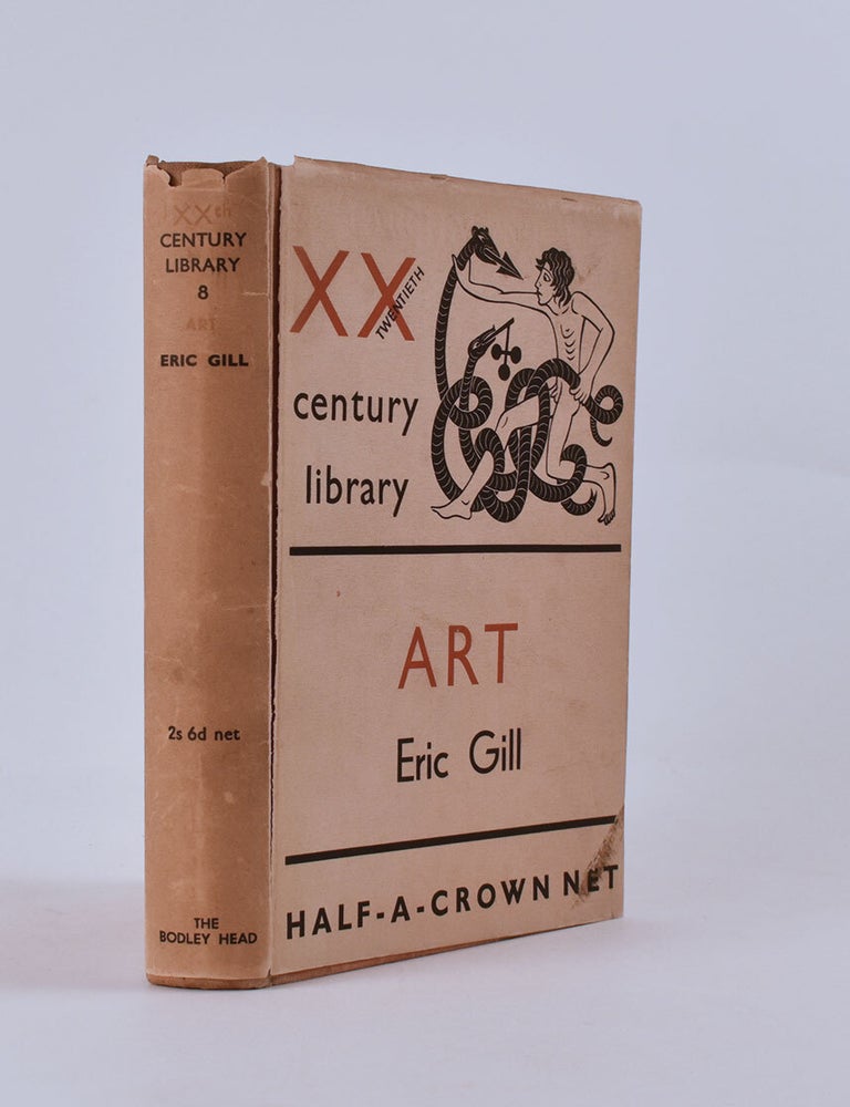 Item #8119 Art and a Changing Civilisation. Eric Gill.