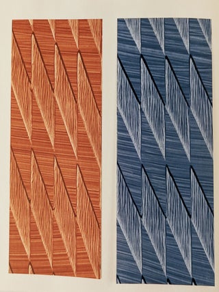 Roller-Printed Paste Papers for Bookbinding.