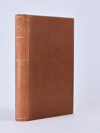 Item #8148 An Account of Russia as it was in the Year 1710. Charles Lord Whitworth