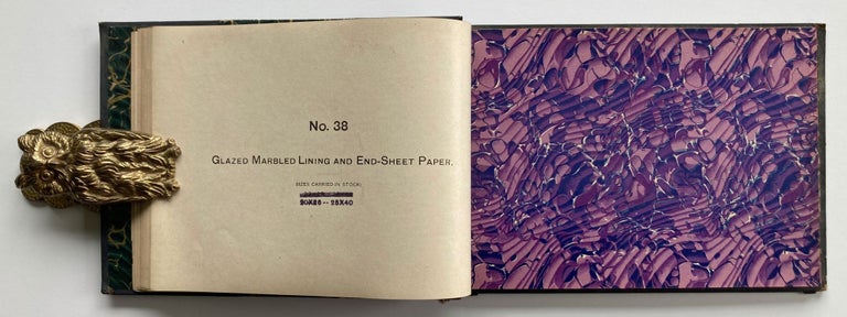 Item #8160 Lithograph Lining Papers.