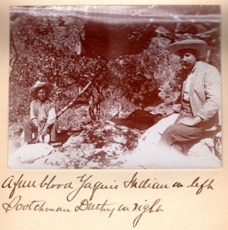 A collection of Kodak pictures taken by Waldo Ellis Knapp during an exploration of the Garcia Lande in the Sierra Madre Mts, State of Chihuahua, Rep. of Mexico during the months of April & May 1899—for and under the direction of the Rio Grande, Sierra Madre and Pacific R.R. Co., A. Foster Higgins Pres. Explorations extended over the great plateau of North Mexico [manuscript-title].