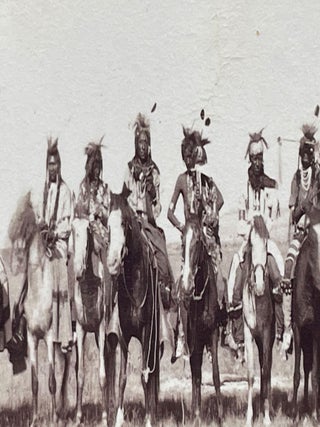 Journey Through the Yellowstone National Park and Northwestern Wyoming 1883. Photographs of party and scenery along the route traveled and copies of the Associated Press dispatches sent whilst en route.