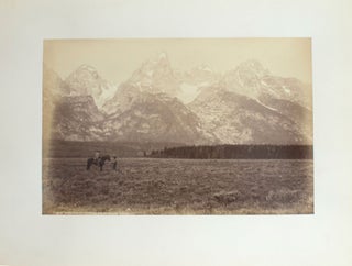 Journey Through the Yellowstone National Park and Northwestern Wyoming 1883. Photographs of party and scenery along the route traveled and copies of the Associated Press dispatches sent whilst en route.