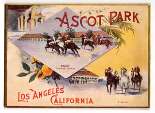 Item #8229 Second Season : Ascot Park : Los Angeles Jockey Club : Open Thursday, November 24th,...