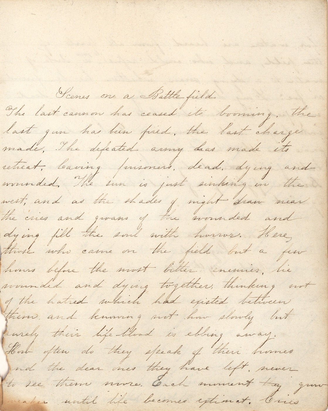 Diary Copy Manuscript diary and letter copy book by a Virginia schoolgirl ...