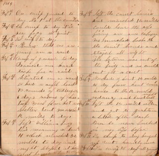 Item #8264 George H. Parsons, Yorktown, VA, 148 N[ew] York Co. F. [Civil War diary of an officer...