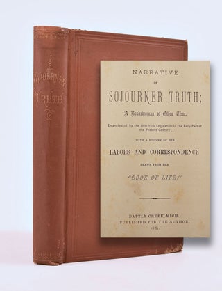 Item #8266 Narrative of Sojourner Truth; a Bondswoman of Olden Time, Emancipated by the New York...