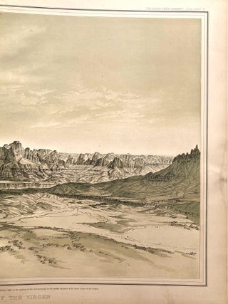 Atlas to Accompany the Monograph on the Tertiary History of the Grand Canon District.