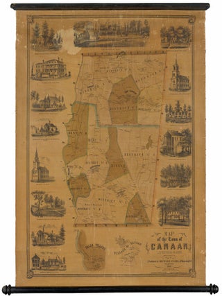 Item #8320 Map of the Town of Canaan, Litchfield Co. Conn. L. Fagan, surveyor and draftsman