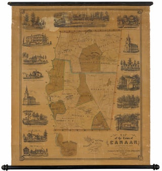 Item #8320 Map of the Town of Canaan, Litchfield Co. Conn. L. Fagan, surveyor and draftsman