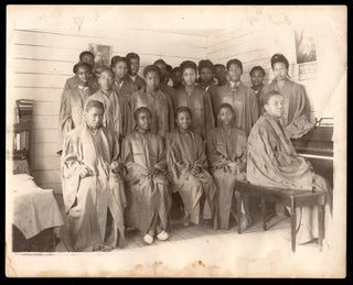 Item #8326 [Photograph of a youth gospel group at practice.]. Anonymous photographer