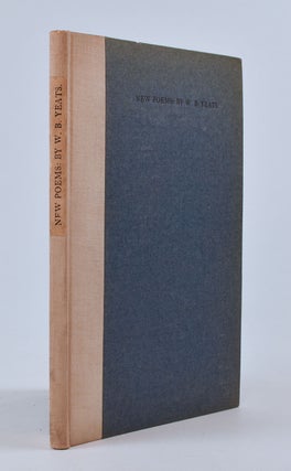 Item #8428 New Poems. W. B. Yeats