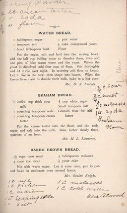 The King's Daughters' Cook Book : Containing Choice Gleanings from Many Households.
