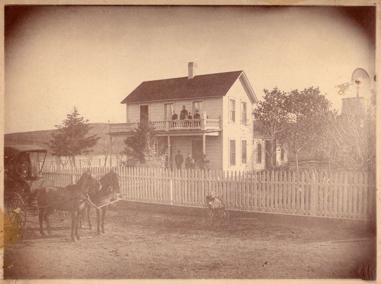 Item #8495 Residence of Peter Roth, Black’s [Station] [Yolo County, California].