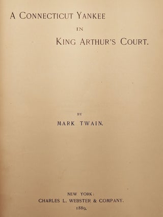 A Connecticut Yankee in King Arthur’s Court.