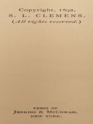 The American Claimant.