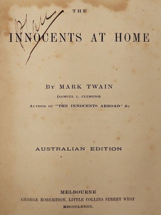 The Innocents at Home.