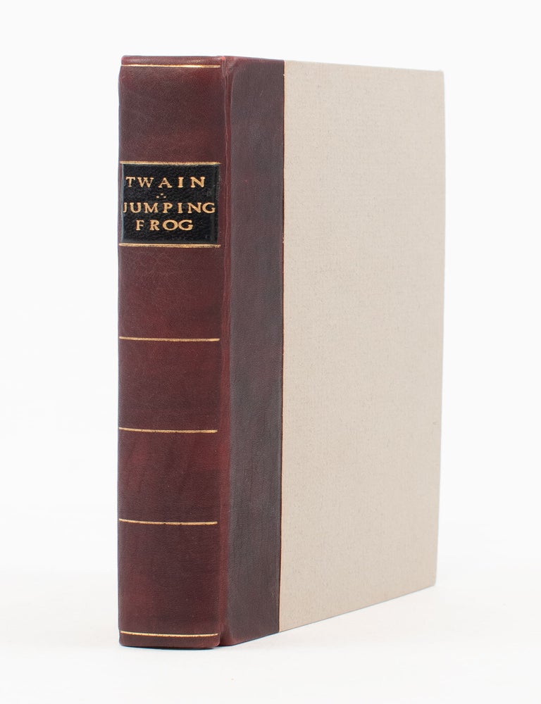 Item #8548 The Celebrated Jumping Frog of Calaveras County, and Other Sketches. Mark Twain.