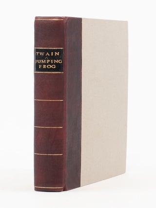 Item #8548 The Celebrated Jumping Frog of Calaveras County, and Other Sketches. Mark Twain