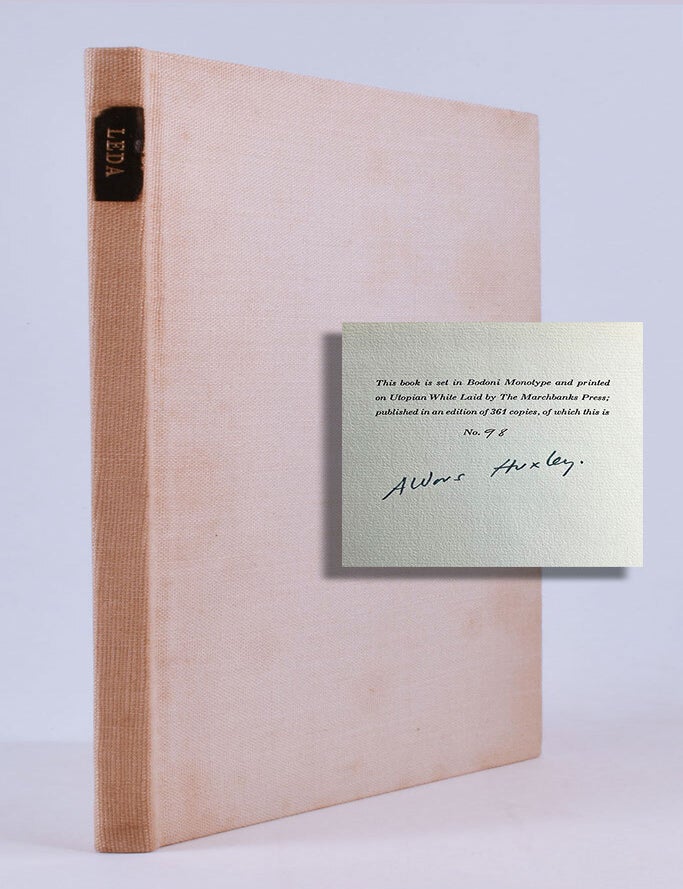 Item #8567 Leda. Aldous Huxley.