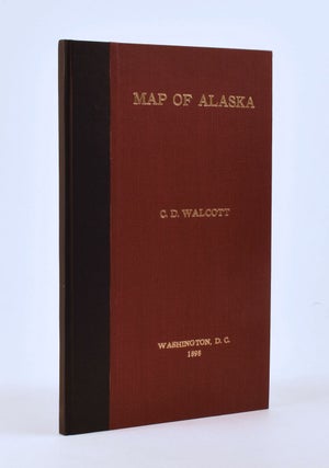 Map of Alaska Showing Known Gold-Bearing Rocks with Descriptive Text Containing Sketches of the Geography, Geology, and Gold Deposits and Routes to the Gold Fields [title-page]. The Gold and Coal Fields of Alaska Together with the Principal Steamer Routes and Trials [map-title]. 