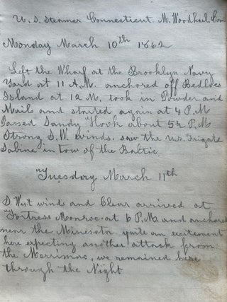 [Manuscript diary and notebooks of a Civil War naval officer on the gunboat USS Kineo patrolling and fighting on the Mississippi River.]