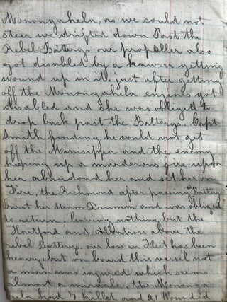 [Manuscript diary and notebooks of a Civil War naval officer on the gunboat USS Kineo patrolling and fighting on the Mississippi River.]