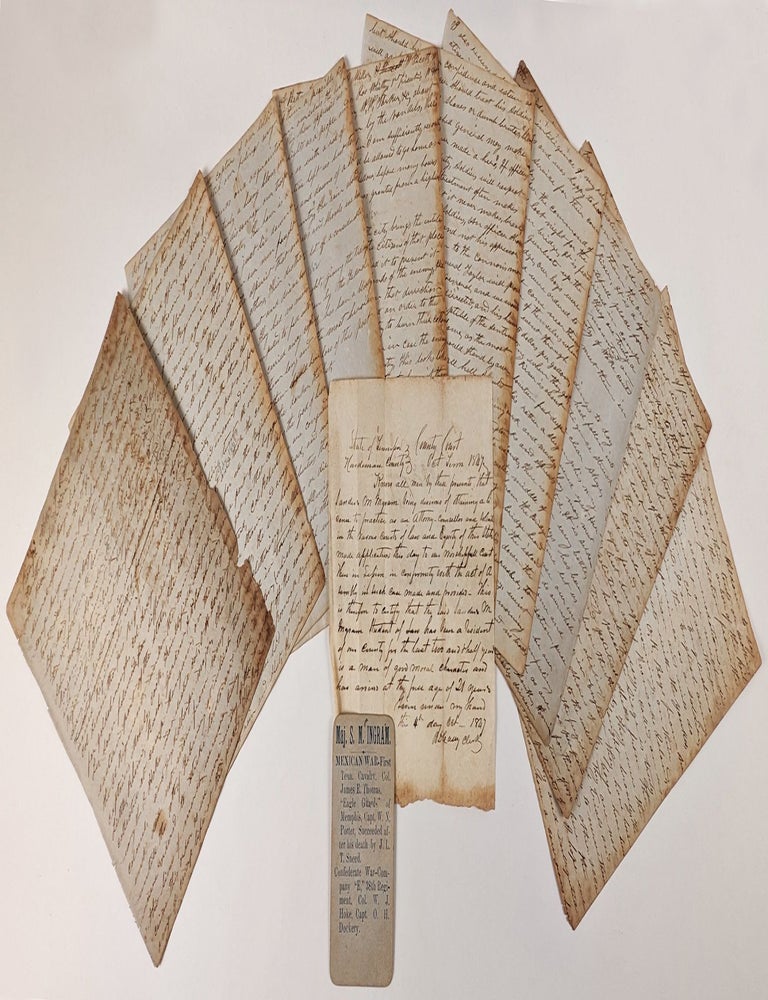Item #8662 Rough Notes of Rough Adventures by a Twelve-Month Volunteer in the Confederate Service…. Sanders Meredith Ingram.
