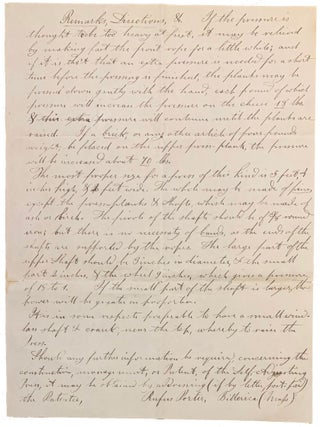 Item #8686 Remarks, Directions, &c. Rufus Porter