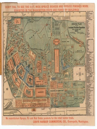 Item #8750 Official Ground Plan of the Louisiana Purchase Exposition St. Louis, Mo. [cover title