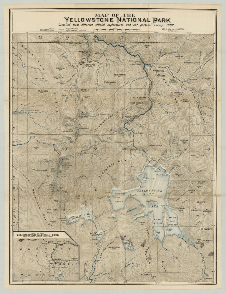 Item #875 Through the Yellowstone Park on Horseback. George W. Wingate.