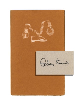 Item #8810 Shoes of Wandering. Galway Kinnell