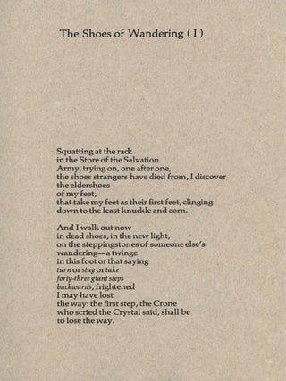 Shoes of Wandering.