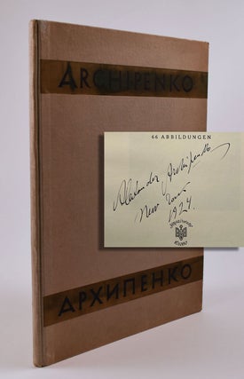 Item #8813 Alexander Archipenko: Mit Einer Einleitung Von Prof. Dr. Hans Hildebrandt. Alexander...