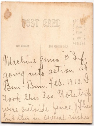 [A U.S. Army officer&rsquo;s diary and assemblage of photographs documenting his experiences during the Moro Rebellion.]