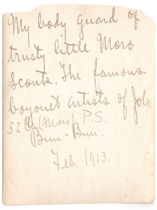 [A U.S. Army officer&rsquo;s diary and assemblage of photographs documenting his experiences during the Moro Rebellion.]