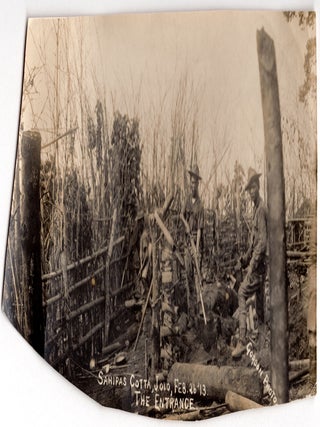 [A U.S. Army officer&rsquo;s diary and assemblage of photographs documenting his experiences during the Moro Rebellion.]