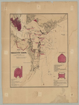 Item #8858 Sketch of Charleston Harbor. W. A. Williams, civil engineer