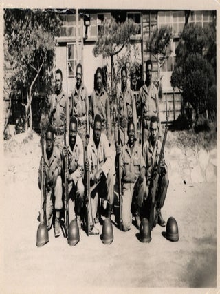 Item #8884 [Lot of photographs documenting the Korean War service of African Americans